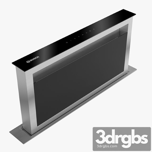 Bosch Domino Ventilation Module 91cm Wide Dda097g59b Brushed Steel Serie 8 3dsmax Download - thumbnail 1