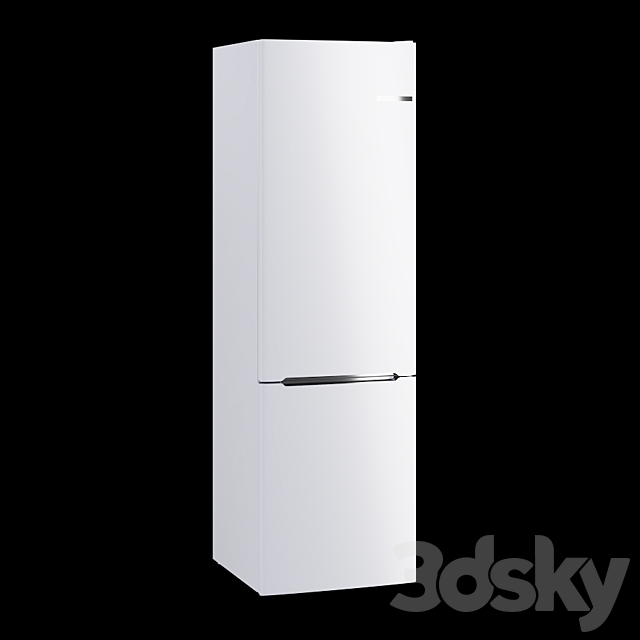 Bosch Fridge KGV39XW22R 3DSMax File - thumbnail 1