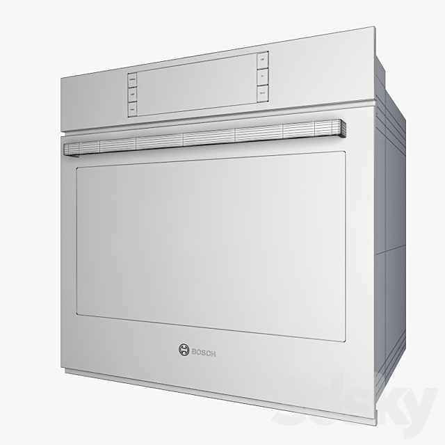 BOSCH HBL8451UC – OVEN 30 3ds Max - thumbnail 2