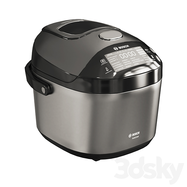 Bosch Multicooker 3DSMax File - thumbnail 3