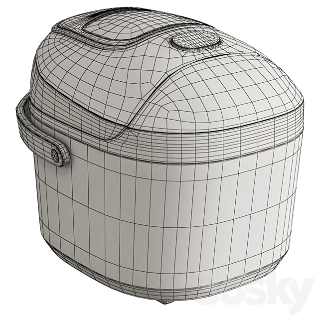 Bosch Multicooker 3DSMax File - thumbnail 4