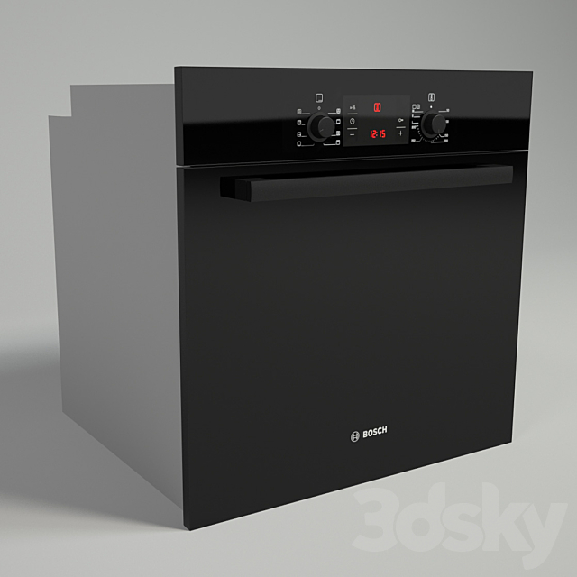 Bosch oven 23B263E HBA 3DSMax File - thumbnail 1