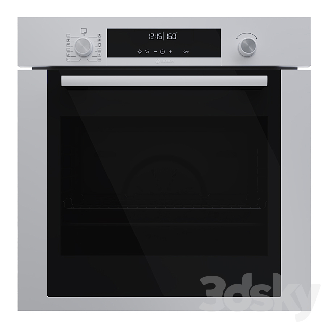 Bosch Oven HBA337BW0R 3ds Max - thumbnail 1