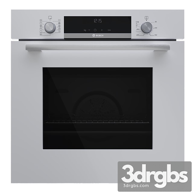 Bosch oven hba578bw0 2 3dsmax Download - thumbnail 1