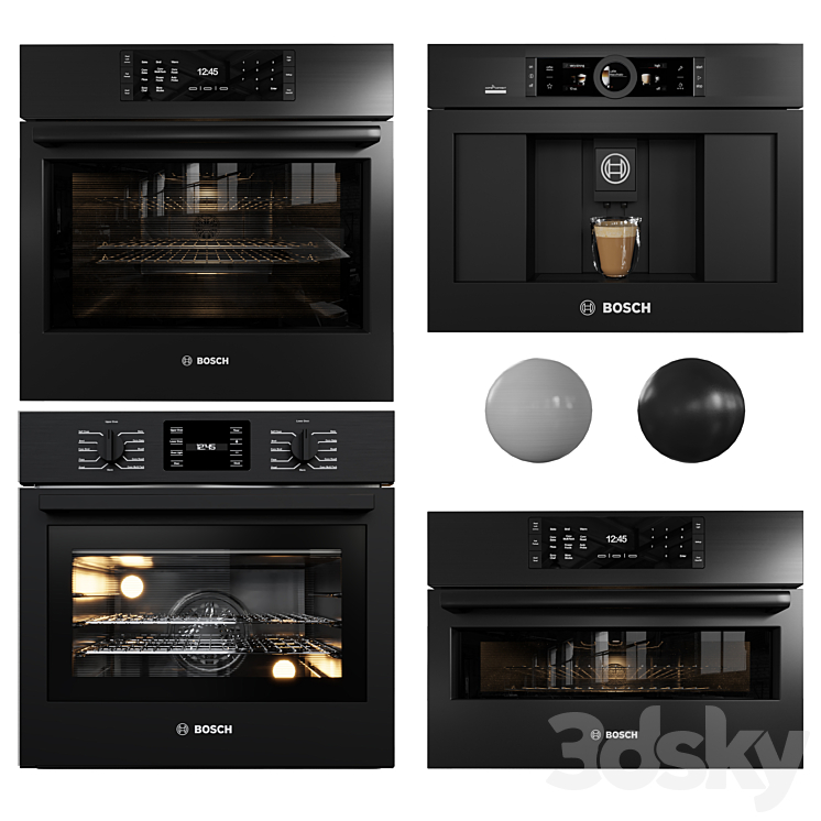 Bosch Ovens 002 3DS Max - thumbnail 1