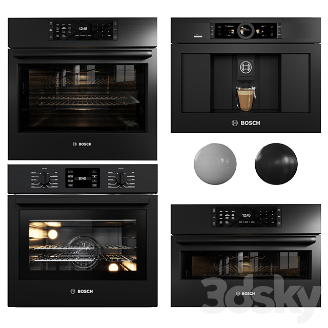 Bosch Ovens 002 3DSMax File - thumbnail 1