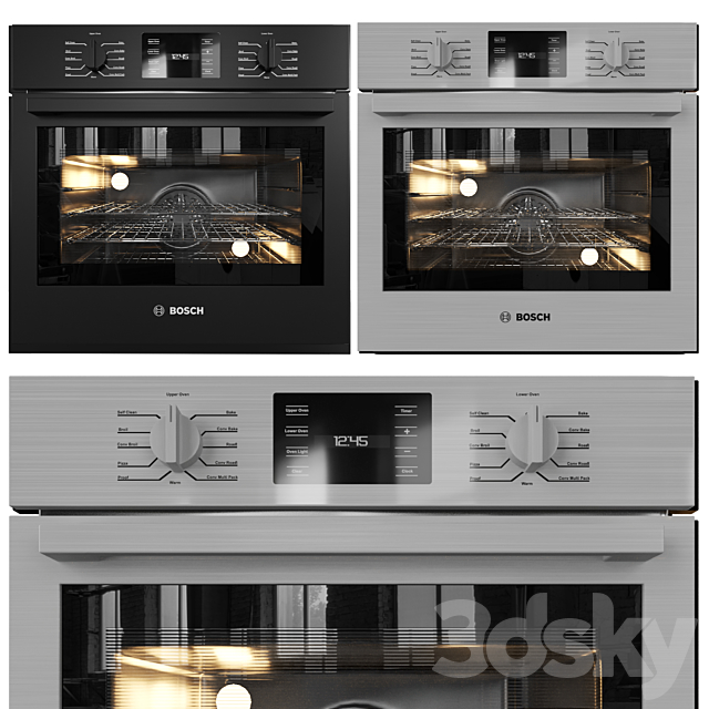 Bosch Ovens 002 3DSMax File - thumbnail 4