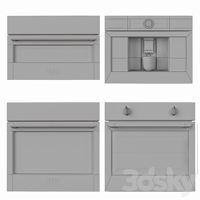 Bosch Ovens 002 3DSMax File - thumbnail 6