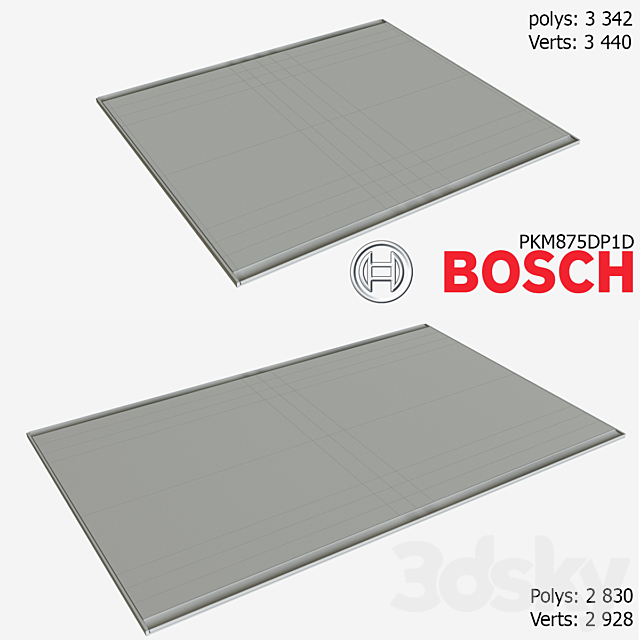 BOSCH PKM875DP1D 3DSMax File - thumbnail 2