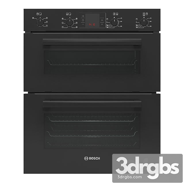 Bosch serie 4 hbn43b260b double black oven - thumbnail 1