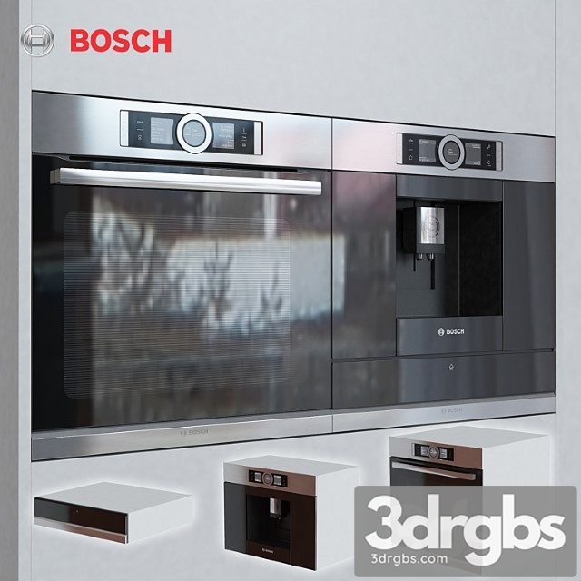 Bosch serie 8 set 2 3dsmax Download - thumbnail 1