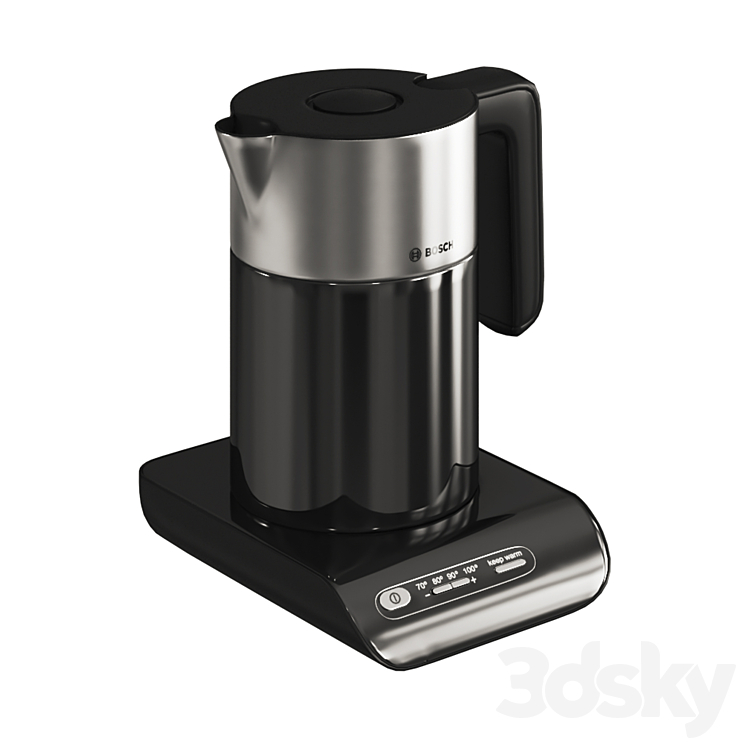 Bosch Small Kitchen Appliances Black 3DS Max - thumbnail 2