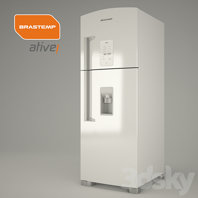 Brastemp Ative! Fridge 3DSMax File - thumbnail 2