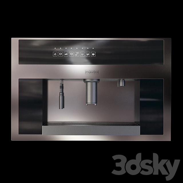 built-in appliances Franke 3DS Max Model - thumbnail 3