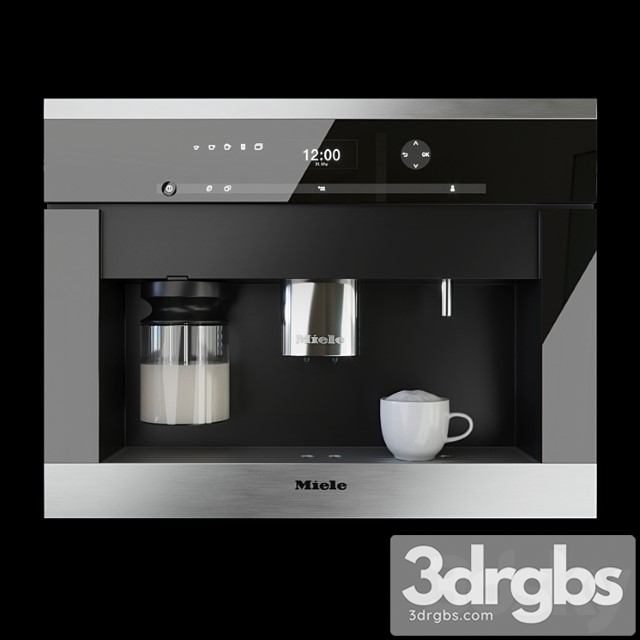 Built In Coffee Machine Mile Tsva 6401 3dsmax Download - thumbnail 1