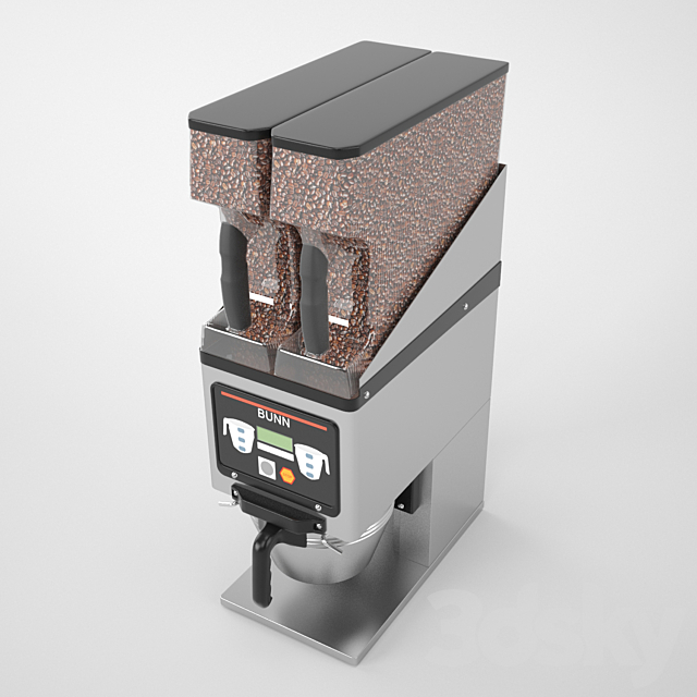 Bunn Multi-Hopper Grinder and Storage System 3ds Max - thumbnail 2