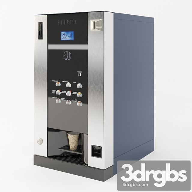 Coffee Automat Tsoffeemar Blueets G23 3dsmax Download - thumbnail 1