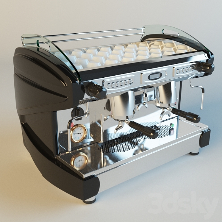 coffee LIRA LUXURY 3DS Max - thumbnail 1