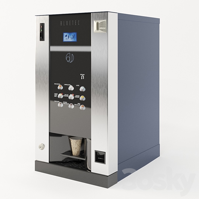 Coffee machine Coffeemar BLUETEC G23 3ds Max - thumbnail 1