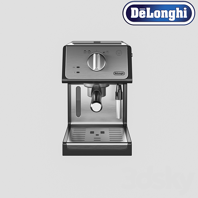 Coffee machine De Longhi ECP 35.31 3ds Max - thumbnail 2