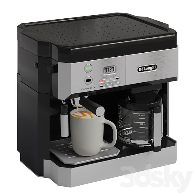 Coffee machine “DELONGHI” 3ds Max - thumbnail 1