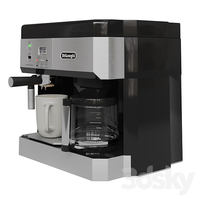 Coffee machine “DELONGHI” 3ds Max - thumbnail 3