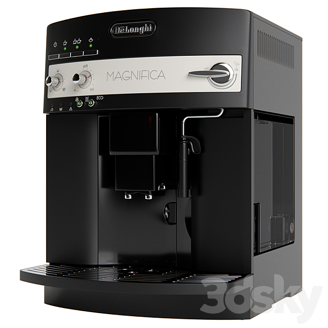 Coffee machine Delonghi ESAM 3000.B 3DSMax File - thumbnail 1