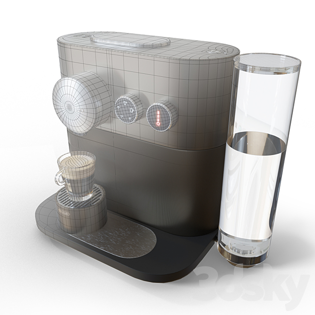 Coffee machine De’Longhi Expert EN 350 G 3DSMax File - thumbnail 4