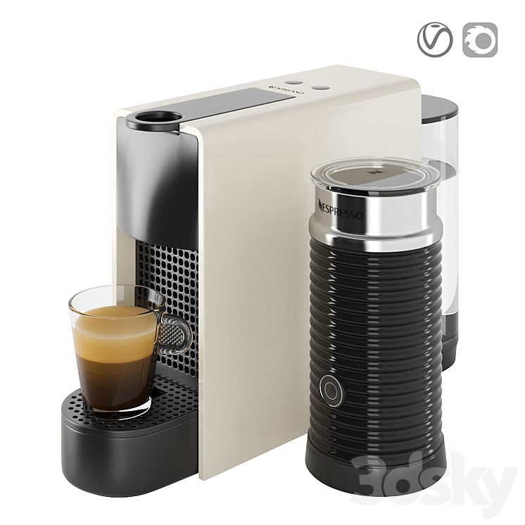 Coffee machine Essenza Mini 3DS Max - thumbnail 1