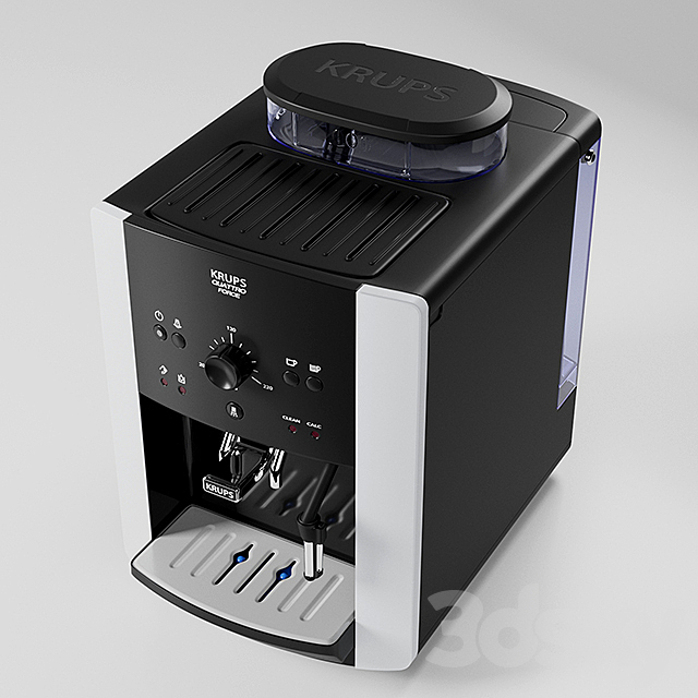 Coffee machine KRUPS 3DS Max Model - thumbnail 2