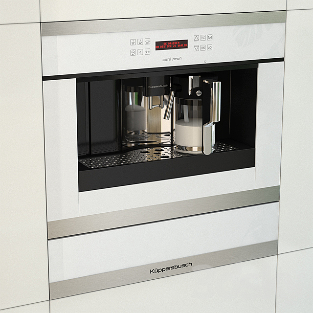 Coffee machine Kuppersbusch EKV 6500 3DSMax File - thumbnail 3