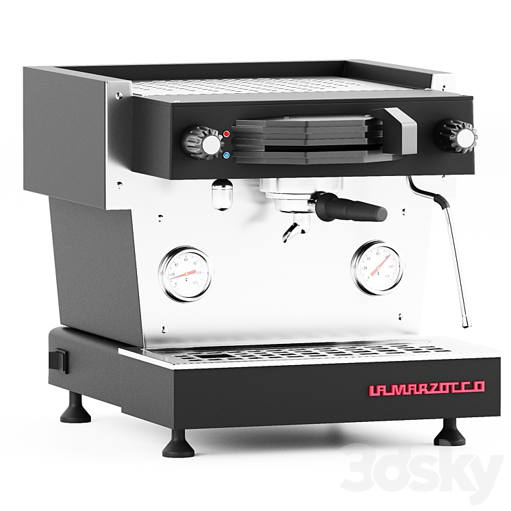 Coffee machine La Marzocco LINEA MINI BLACK 3DS Max - thumbnail 1