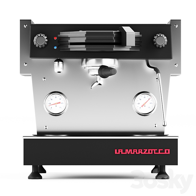 Coffee machine La Marzocco LINEA MINI BLACK 3DS Max - thumbnail 2