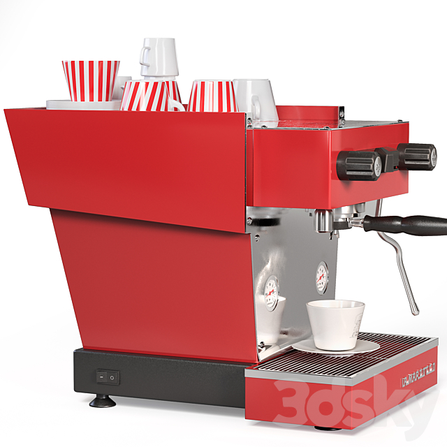 Coffee Machine La Marzocco Micra 3DS Max Model - thumbnail 2