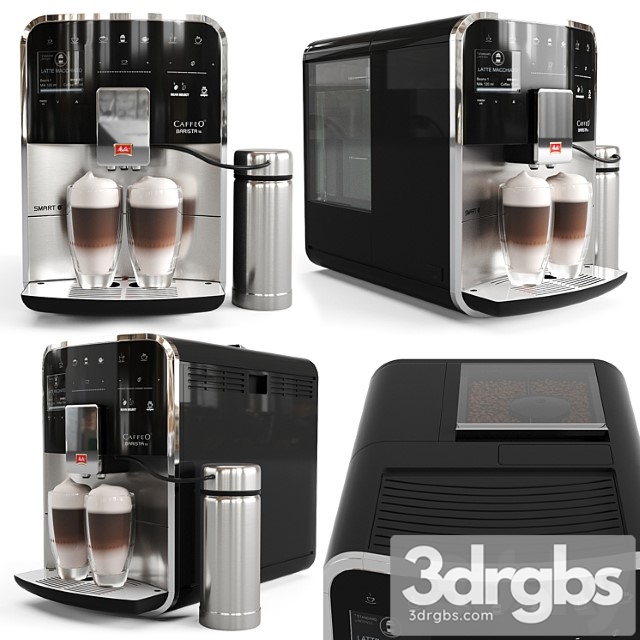 Coffee machine melitta barista ts smart 2 3dsmax Download - thumbnail 1