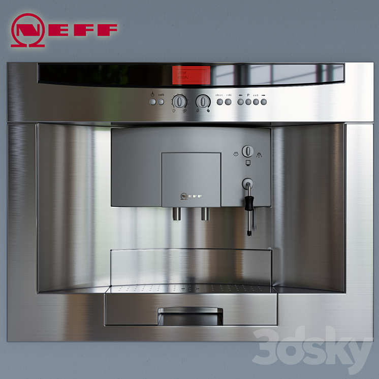 Coffee machine NEFF 3DS Max - thumbnail 1