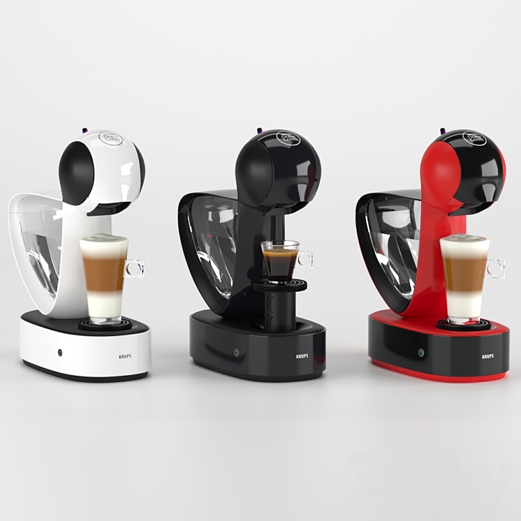 Coffee machine Nescafe Dolce Gusto Krups Infinissima 3DS Max - thumbnail 2