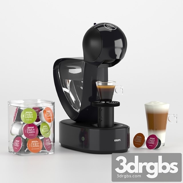 Coffee machine nescafe dolce gusto krups infinissima - thumbnail 1