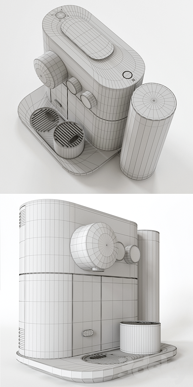 Coffee machine Nespresso Expert 3DSMax File - thumbnail 3