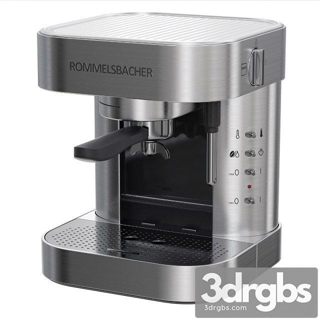 Coffee Machine Rommelsbacher EKS 1500 3dsmax Download - thumbnail 1