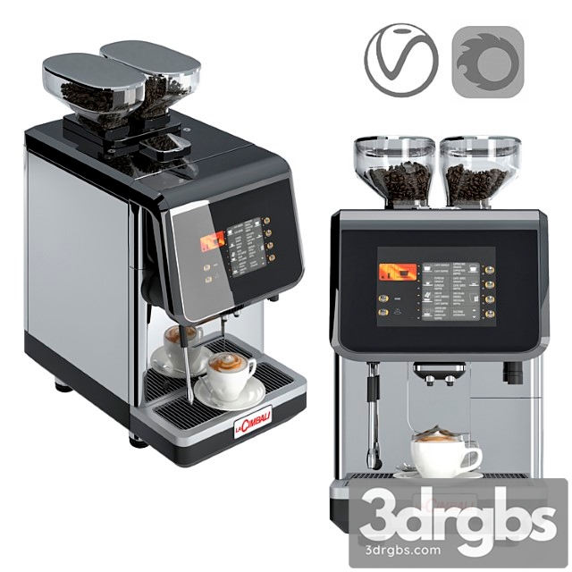 Coffee Machine S30 Lacimbali 2 3dsmax Download - thumbnail 1