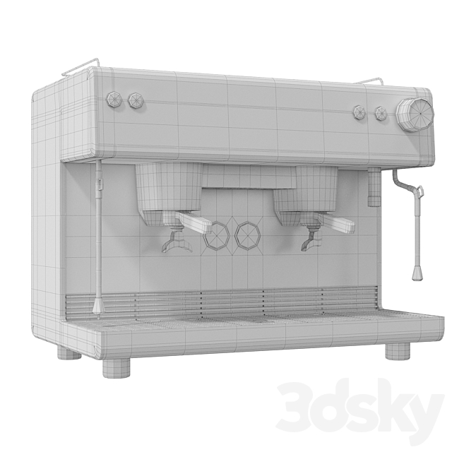 Coffee Machine WMF Espresso 3DSMax File - thumbnail 2