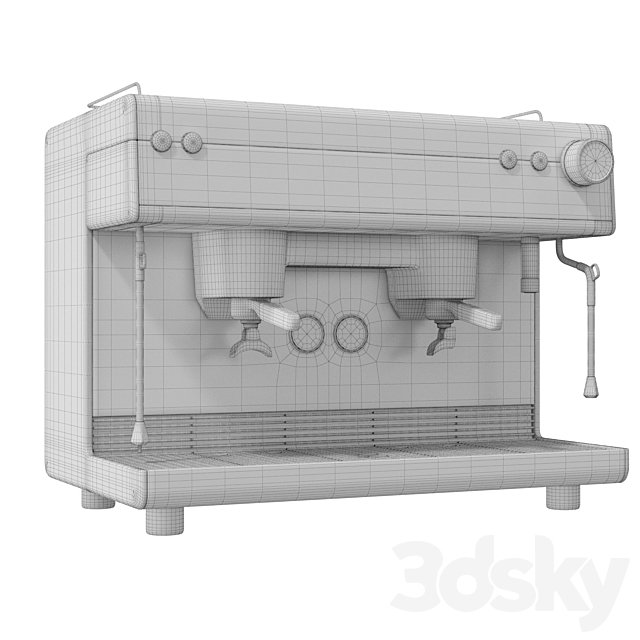 Coffee Machine WMF Espresso 3DSMax File - thumbnail 3