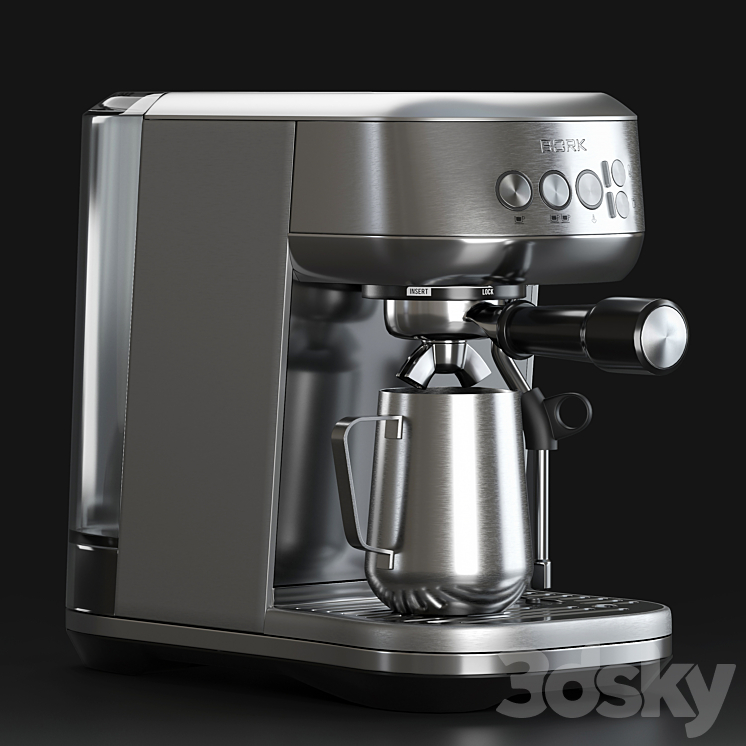 Coffee Maker Bork C701 3DS Max - thumbnail 2