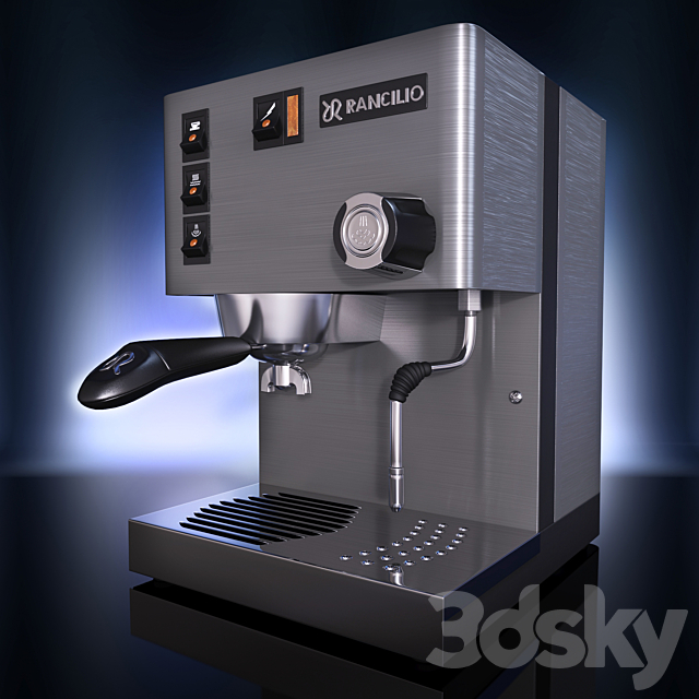 Coffee Maker Rancilio Silvia 3DSMax File - thumbnail 2