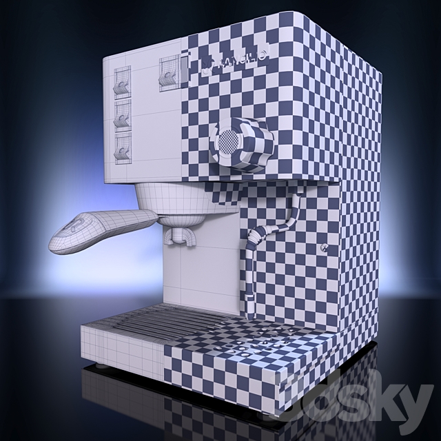 Coffee Maker Rancilio Silvia 3DSMax File - thumbnail 3