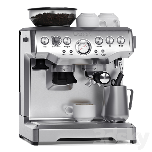 Coffee station BORK C804 3DSMax File - thumbnail 1