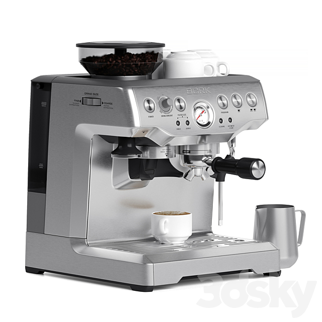 Coffee station BORK C804 3DSMax File - thumbnail 3