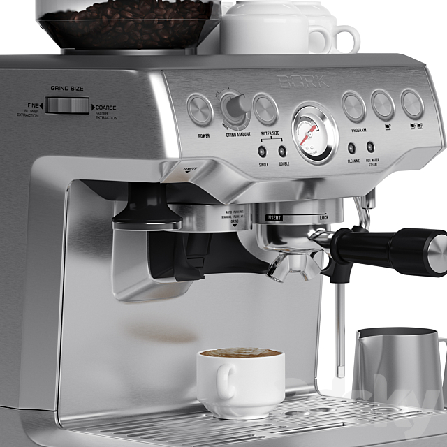 Coffee station BORK C804 3DSMax File - thumbnail 5