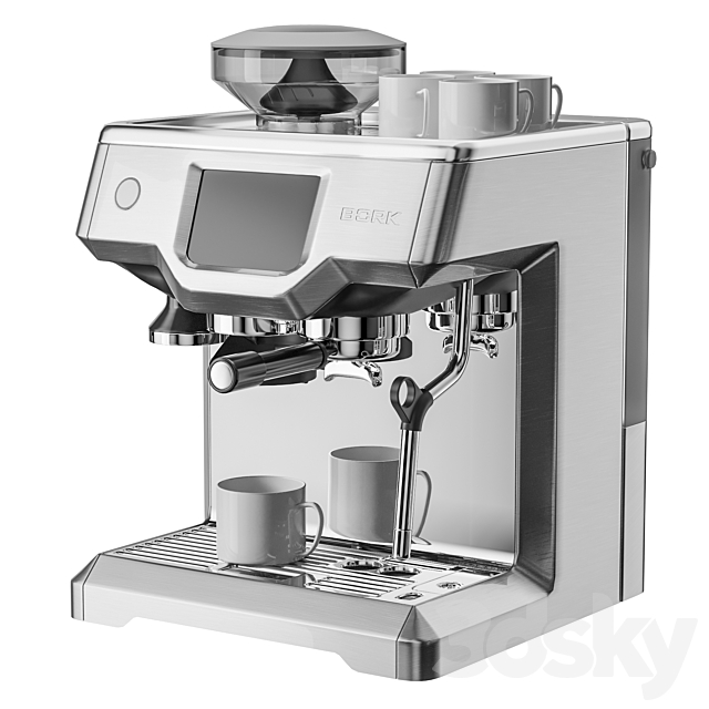 Coffee station (coffee machine) BORK C806 3ds Max - thumbnail 1